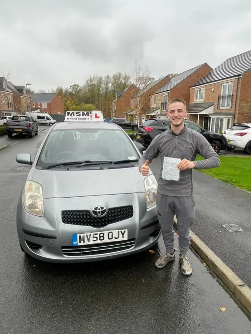 Learner passed with MSM Driving School