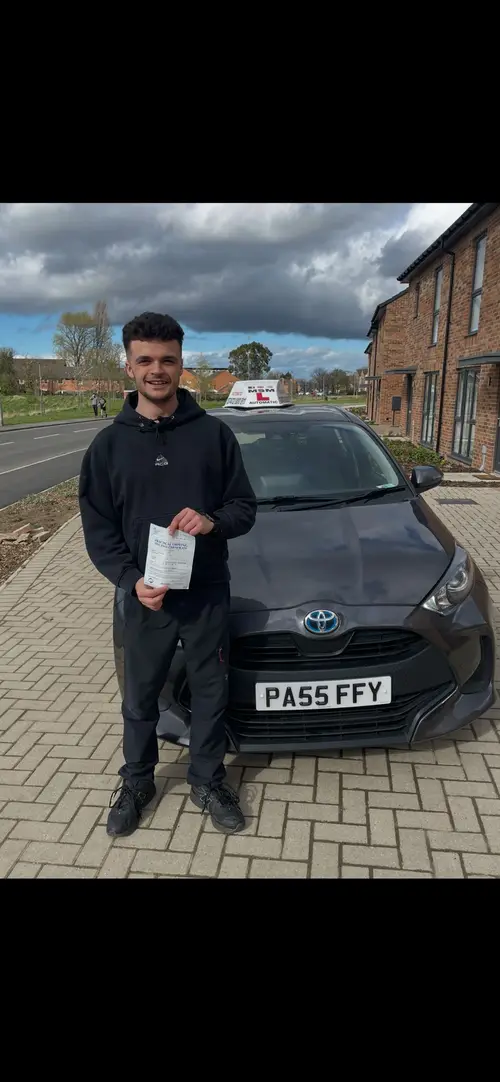 Learner passed with MSM Driving School